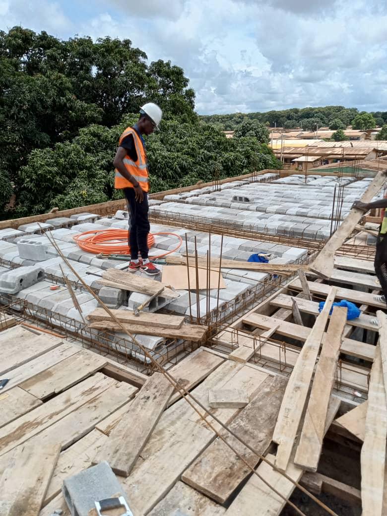 Construction d'une villa duplex